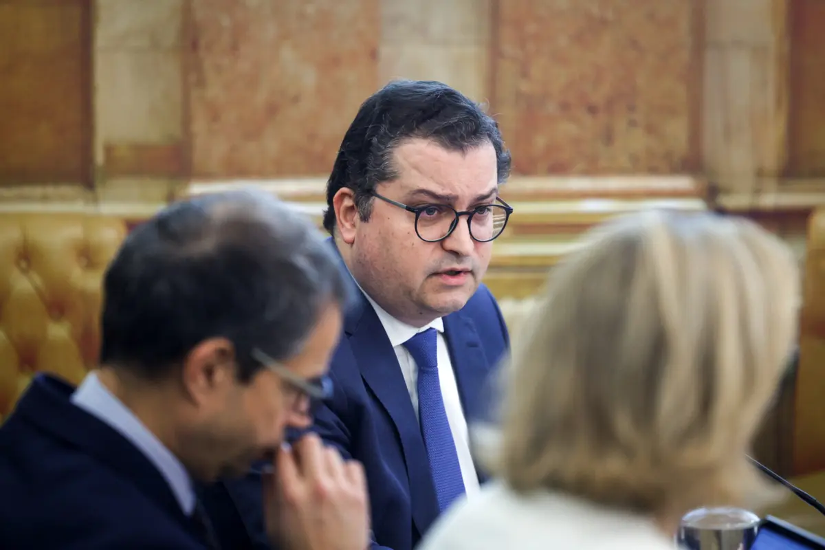 O ministro das Finanças, Joaquim Miranda Sarmento