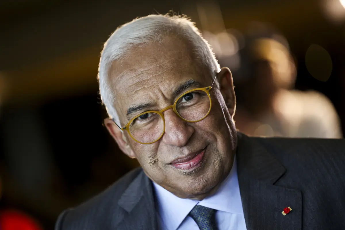 O presidente do Conselho Europeu, António Costa