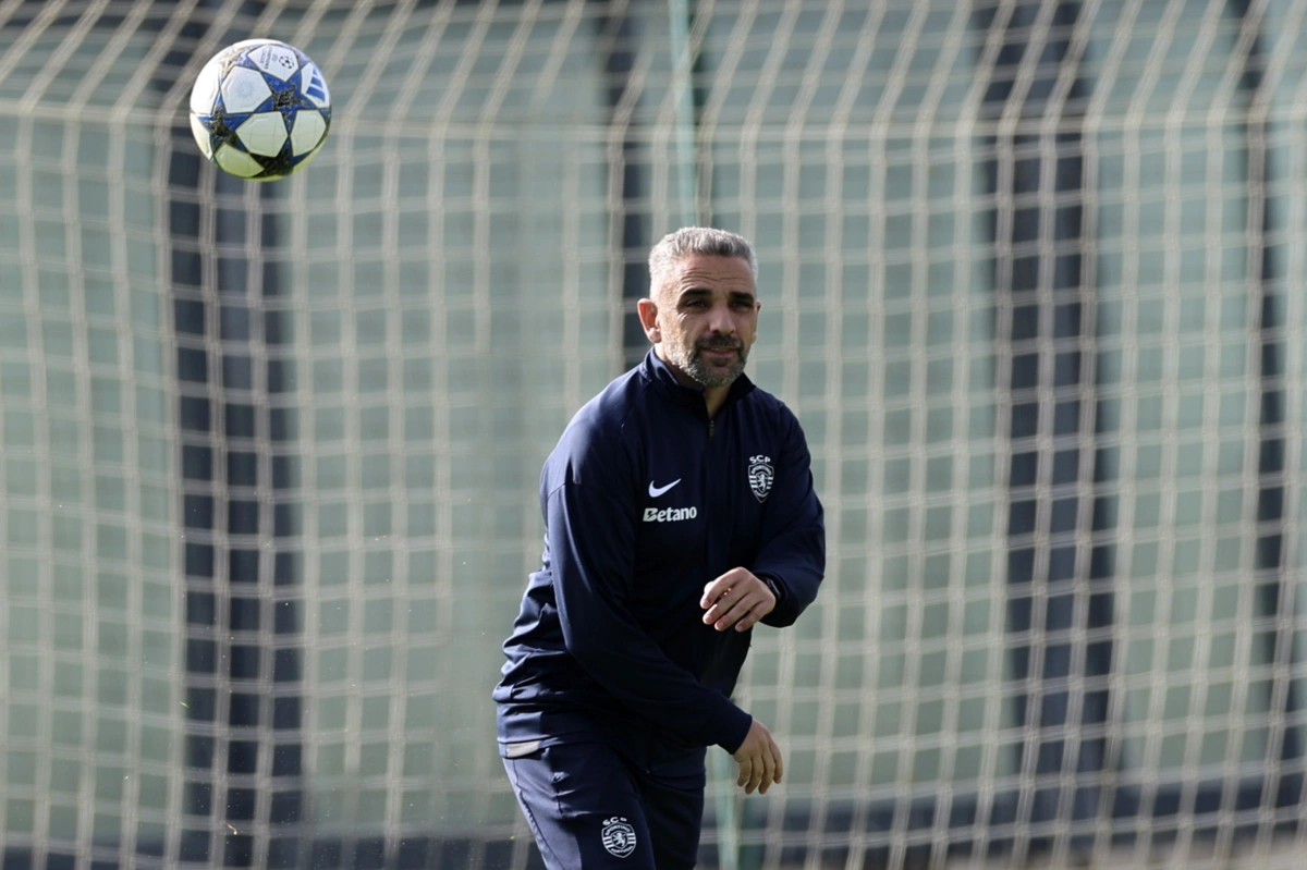Rui Borges, treinador do Sporting