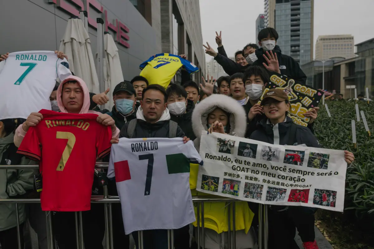 Imagem de contexto do artigo Fãs de Ronaldo invadem hotel do Al Nassr após adiamento da digressão na China