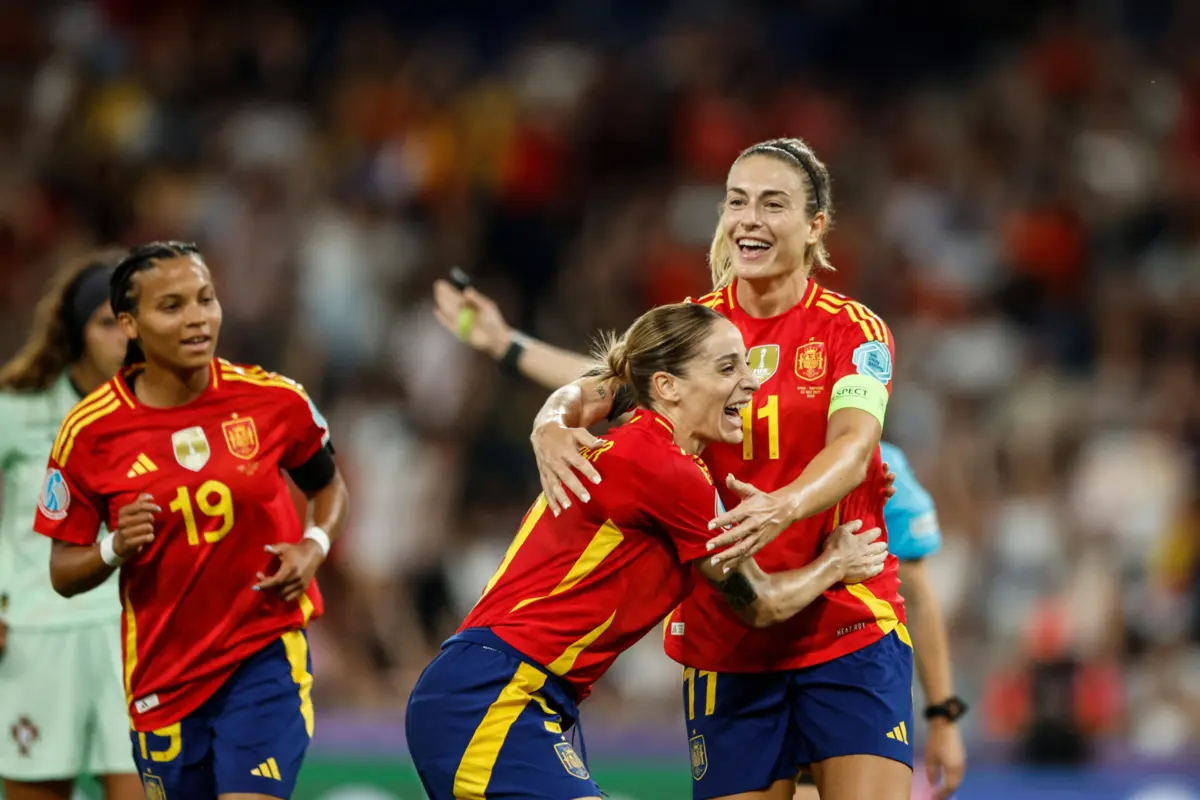 Imagem de contexto do artigo Portugal goleado pela Espanha na estreia no Europeu feminino