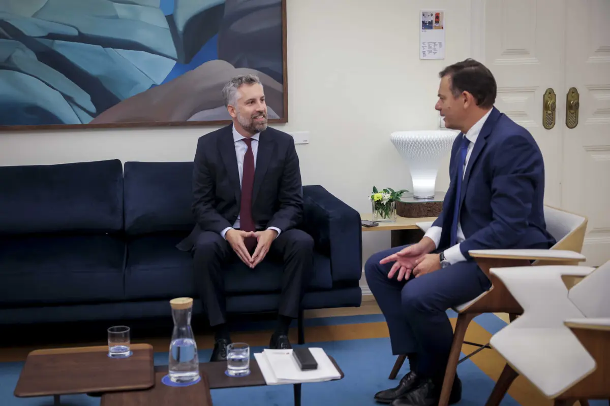 Pedro Nuno Santos e Luís Montenegro