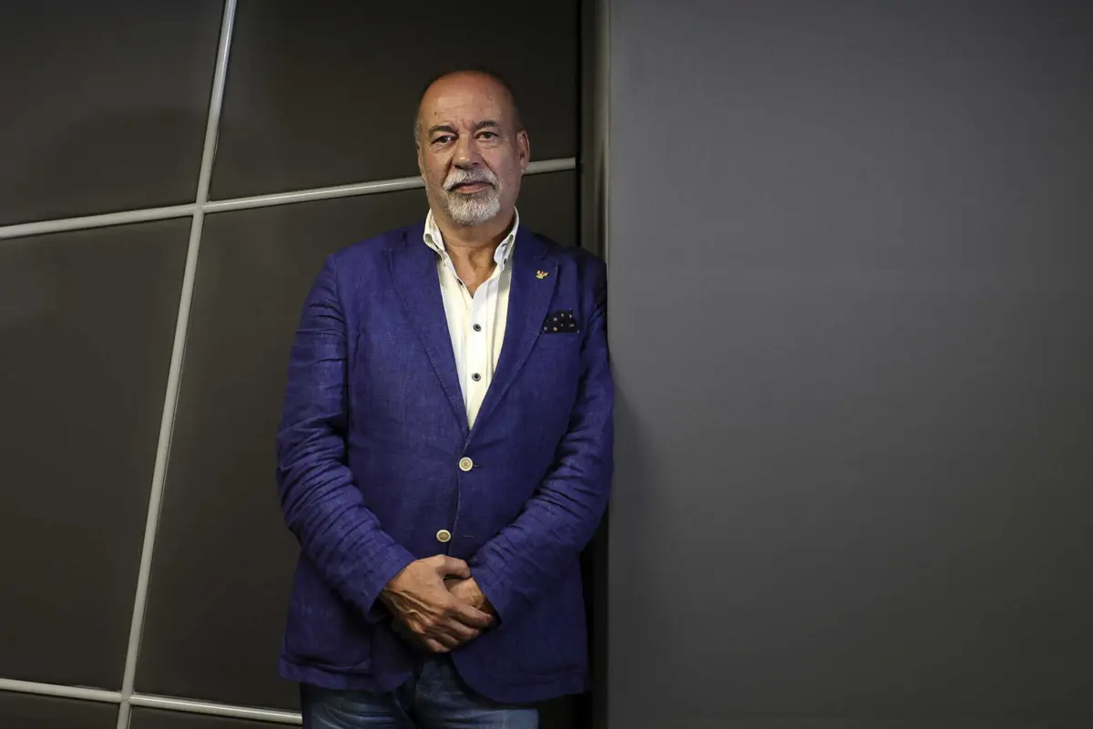 O presidente da Liga dos Bombeiros, António Nunes