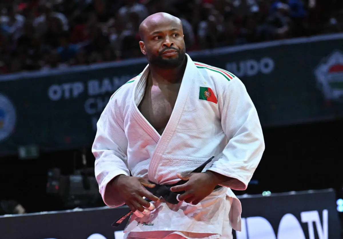 O judoca Jorge Fonseca