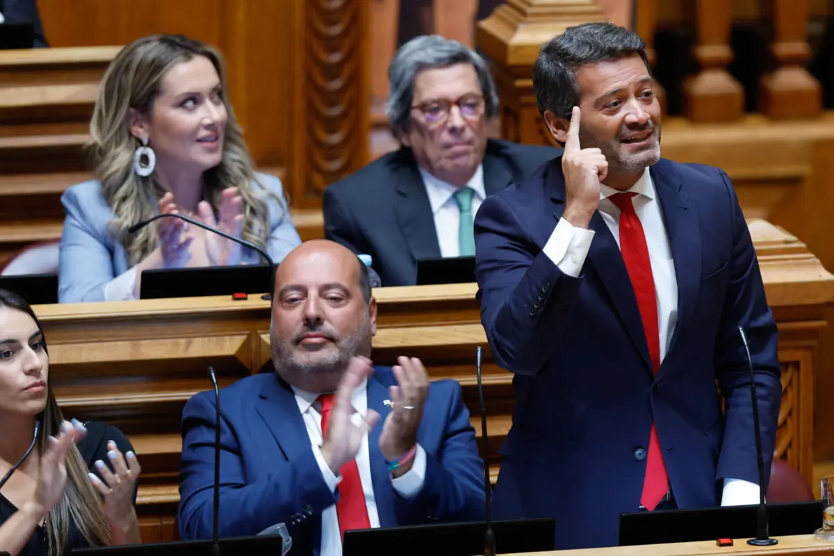 Imagem de contexto do artigo Ventura acusa Montenegro de pensar "a toda a hora" em moções de censura