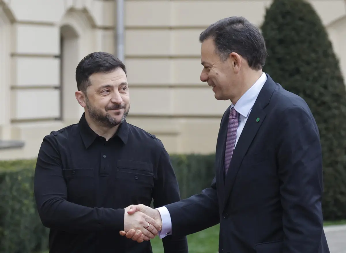 Imagem de contexto do artigo Montenegro levou afetos aos três poderes ucranianos. Regressa com promessa de aprofundar relações e olhar para lá da guerra