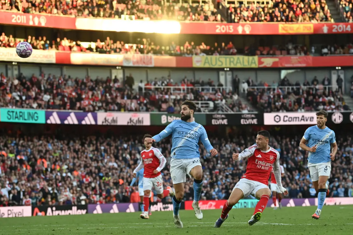 Imagem de contexto do artigo Arsenal marca já nos descontos e empata com o Manchester City