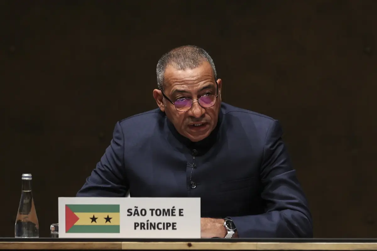 O Presidente de São Tomé e Príncipe, Carlos Vila Nova