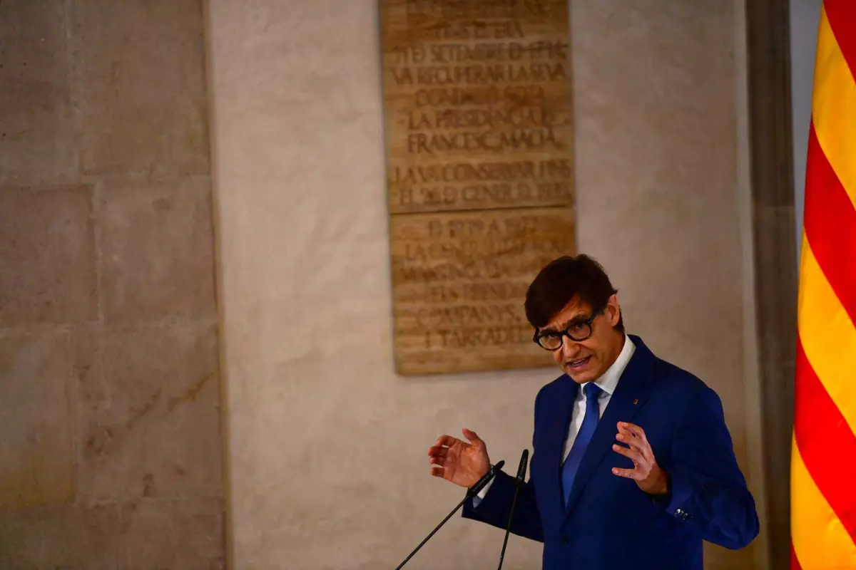 O novo presidente do Governo Regional da Catalunha, Salvador Illa