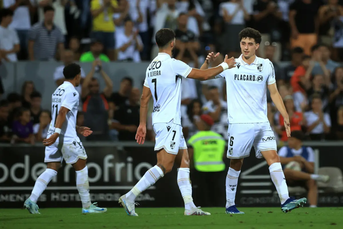 Imagem de contexto do artigo Vitória SC volta a vencer o Zurique e garante passagem ao play-off da Liga Conferência. Veja os golos