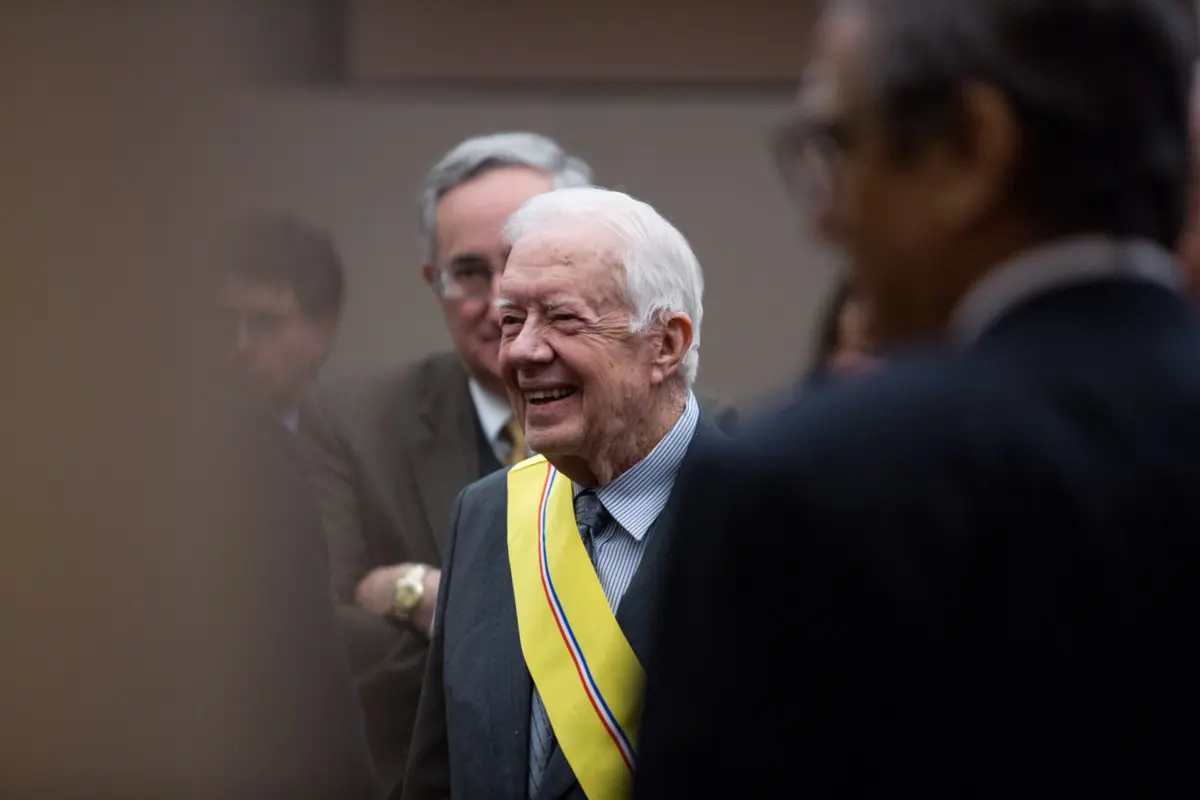 Imagem de contexto do artigo "Uma inspiração." Costa lembra legado de Jimmy Carter na defesa dos direitos e dignidade humana