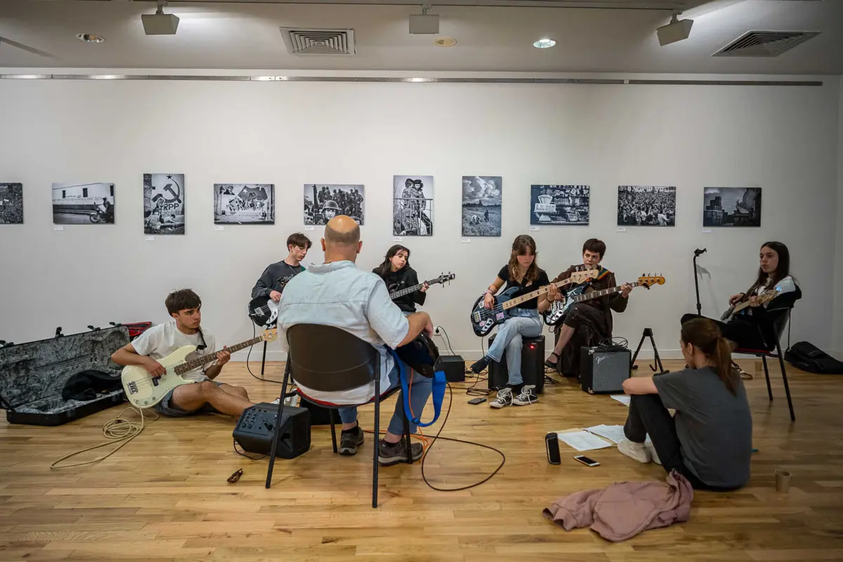 Imagem de contexto do artigo Escola do rock. Há dez anos a cultivar música em Paredes de Coura