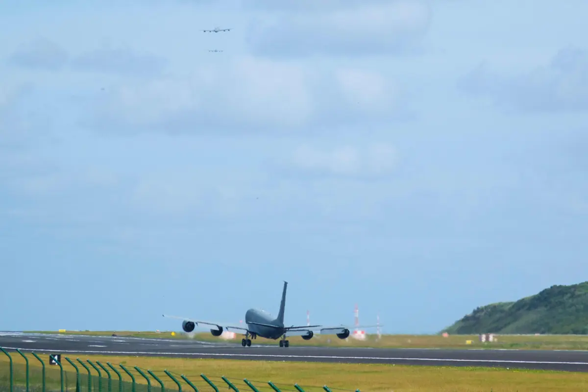 Imagem de contexto do artigo Portugal como alvo do Irão? O que aterrou nas Lajes foram aviões de reabastecimento, seria "diferente" se fossem as aeronaves B-2