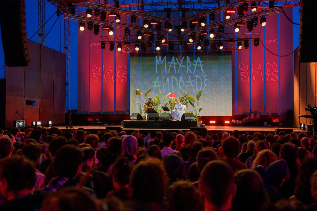 Mayra Andrade foi uma das artistas que atuou nesta edição do festival