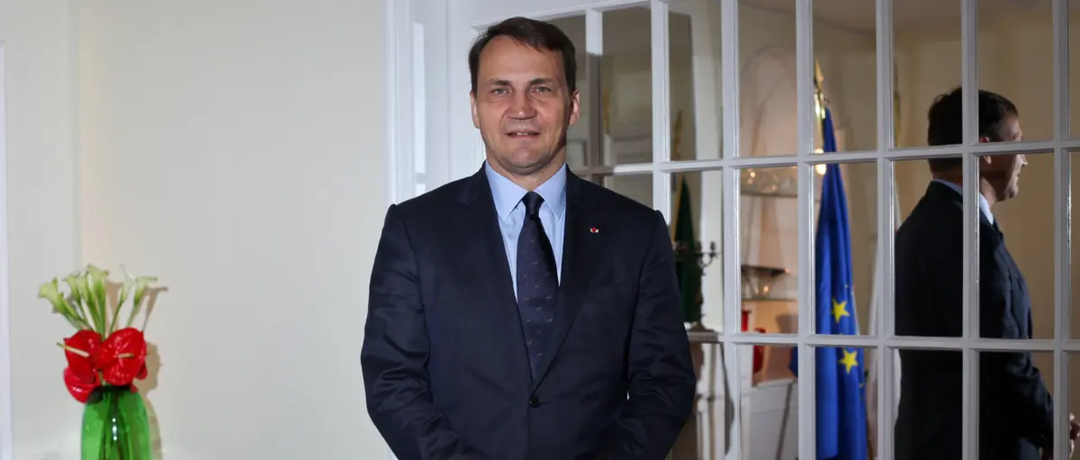 O novo ministro dos Negócios Estrangeiros da Polónia, Radoslaw Sikorski