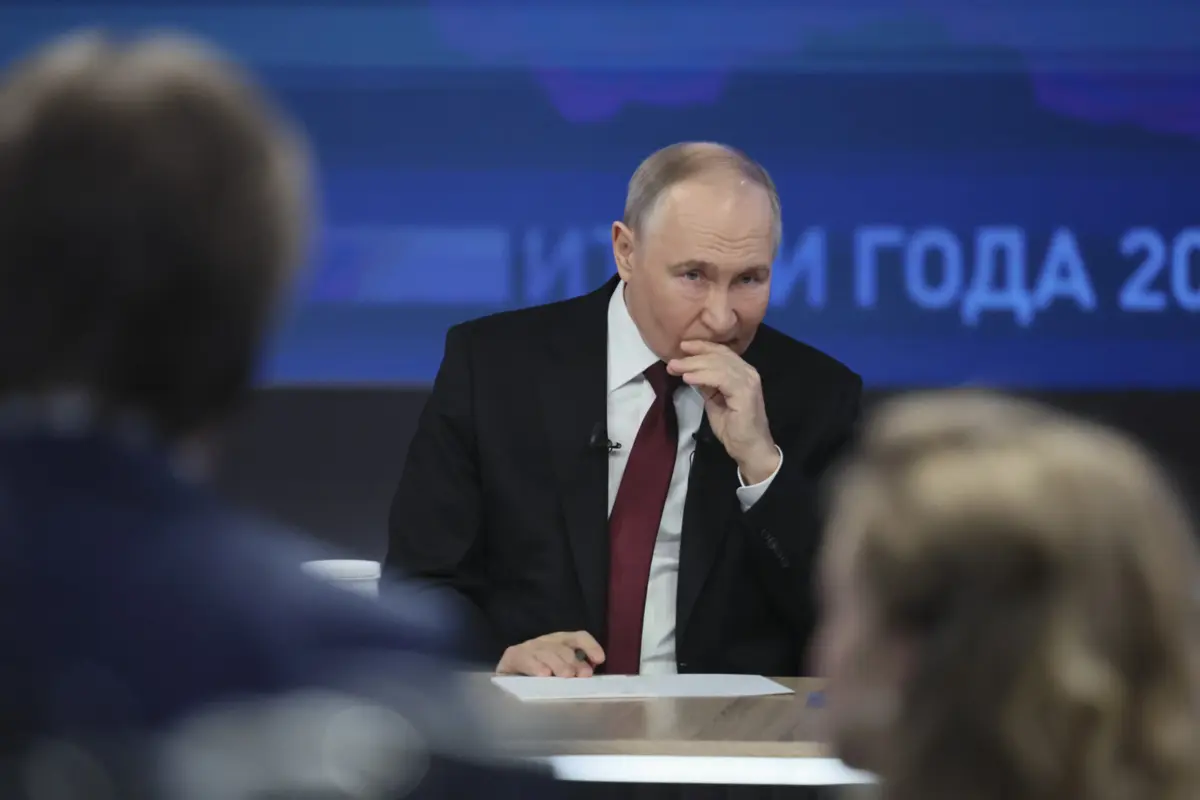 O Presidente russo, Vladimir Putin