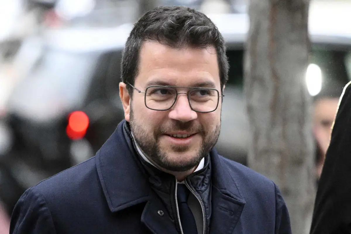 O ainda presidente do executivo regional da Catalunha, Pere Aragonès