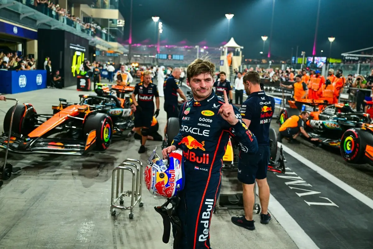 Imagem de contexto do artigo Verstappen assegura pole position no GP de Abu Dhabi de Fórmula 1