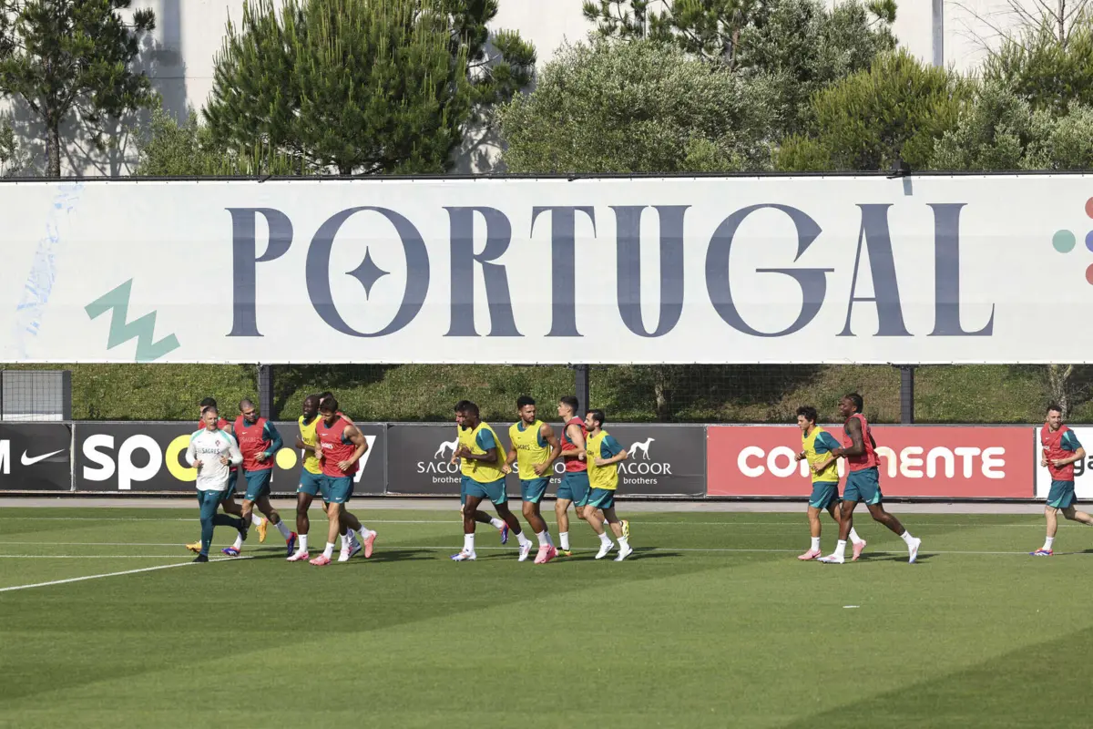O selecionador nacional, Roberto Martínez