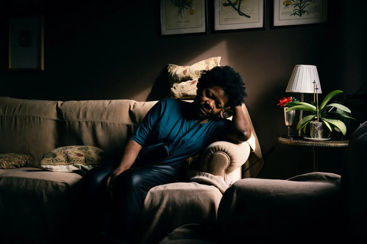 Esta é uma das fotografias que integra o projeto "Maria"