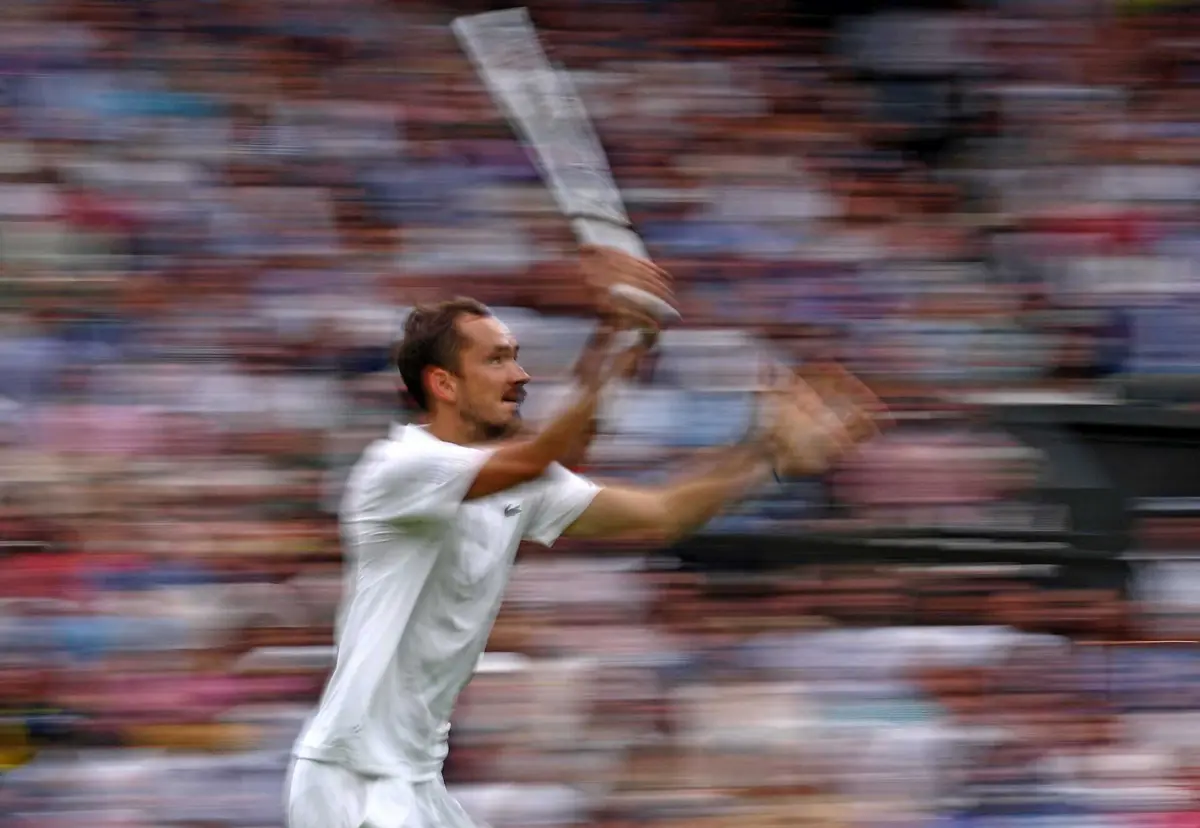 O tenista russo Daniil Medvedev