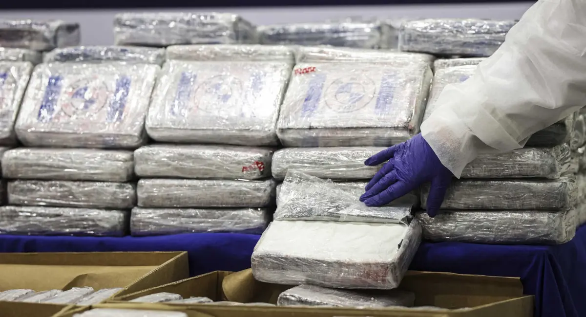 Imagem de contexto do artigo Bruxelas alerta que há mais cocaína nas ruas a desencadear "violência mortal"