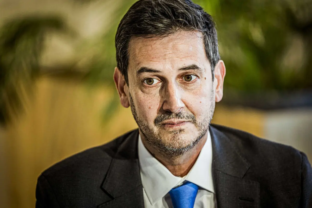 O presidente da IL, Rui Rocha