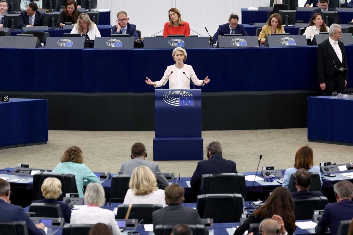 Ursula von der Leyen apresenta esta terça-feira o seu programa e as suas propostas para uma eventual reeleição, visando um novo mandato de cinco anos