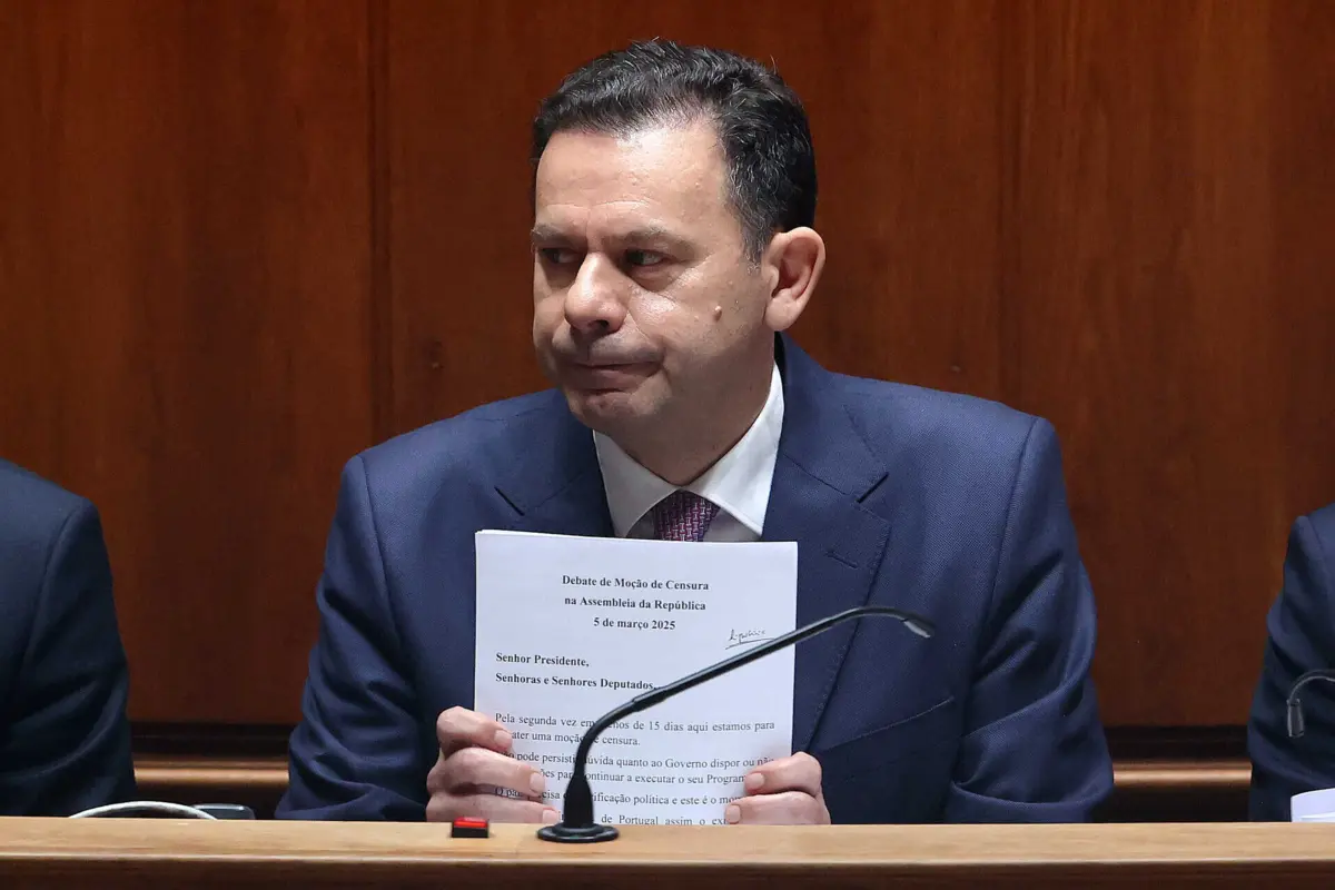 O primeiro-ministro, Luís Montenegro