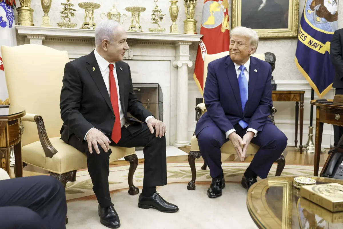 Benjamin Netanyahu e Donald Trump