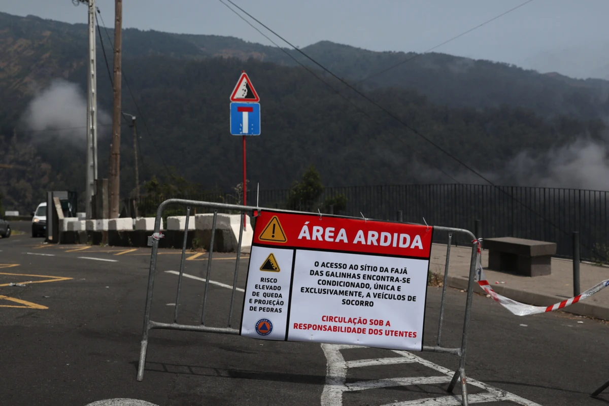 Imagem de contexto do artigo Serra de Água e Curral das Freiras no topo das preocupações dos bombeiros na Madeira