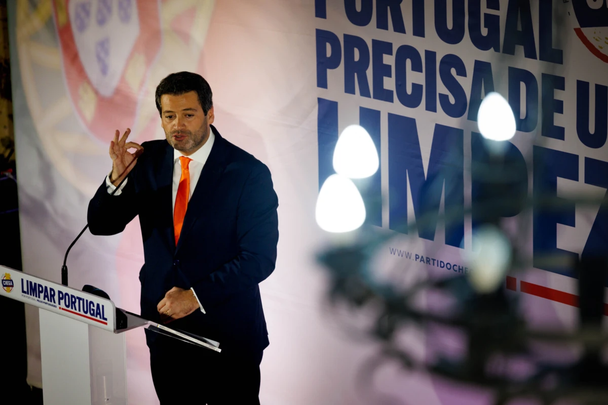 André Ventura, presidente do Chega