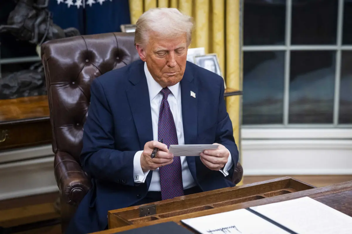 Imagem de contexto do artigo "Defraudou-nos." Trump assina ordem executiva para retirar EUA da OMS