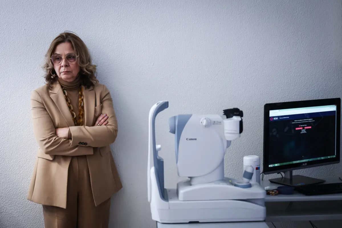 A ministra da Saúde, Ana Paula Martins