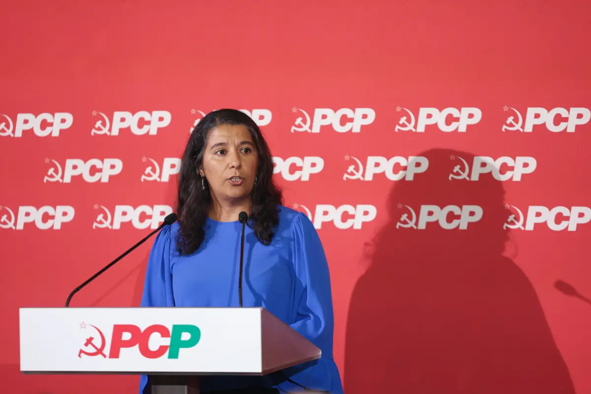 Paula Santos, líder parlamentar do PCP