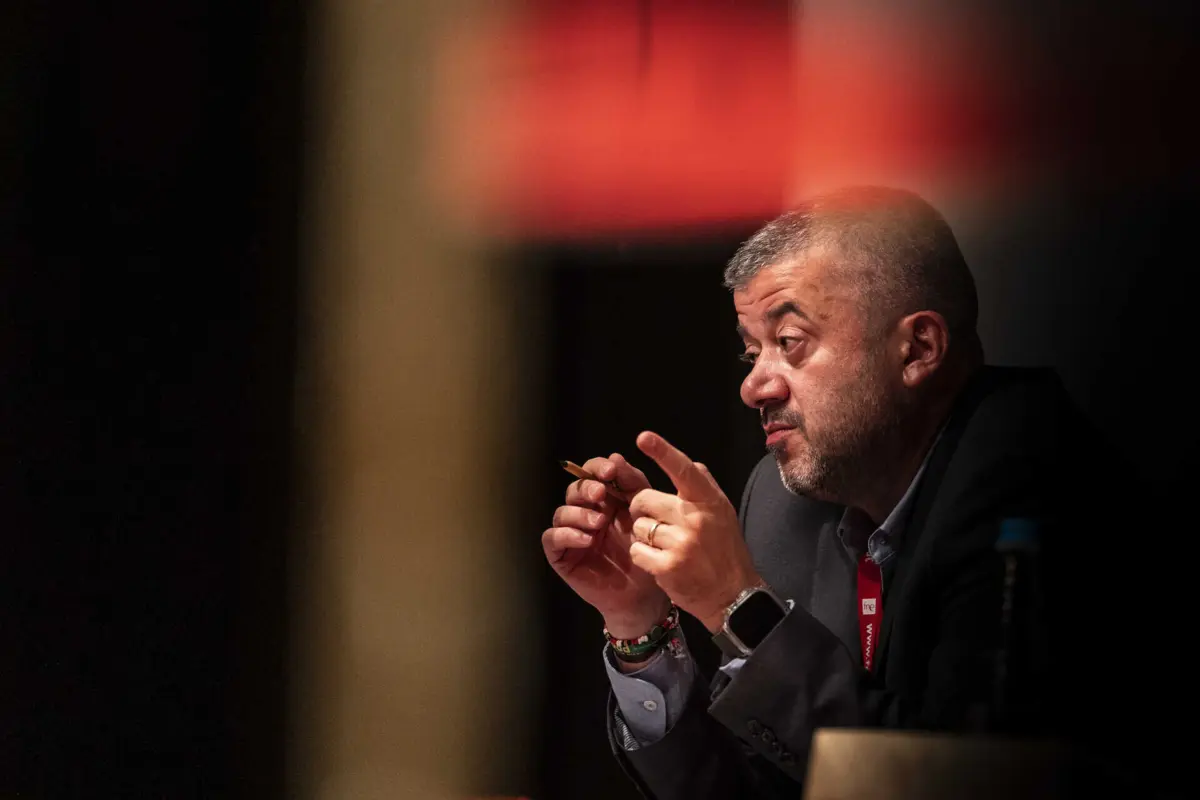 O secretário-geral da FNE, Pedro Barreiros