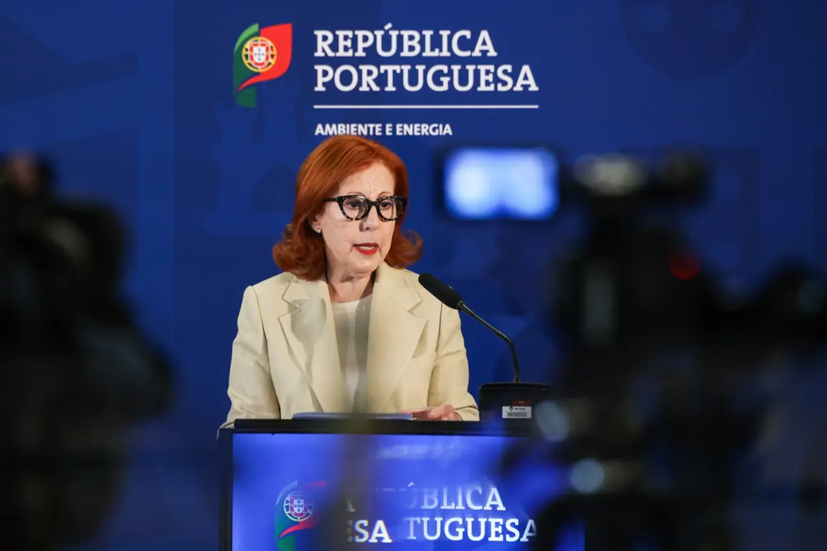 A ministra do Ambiente, Maria da Graça Carvalho