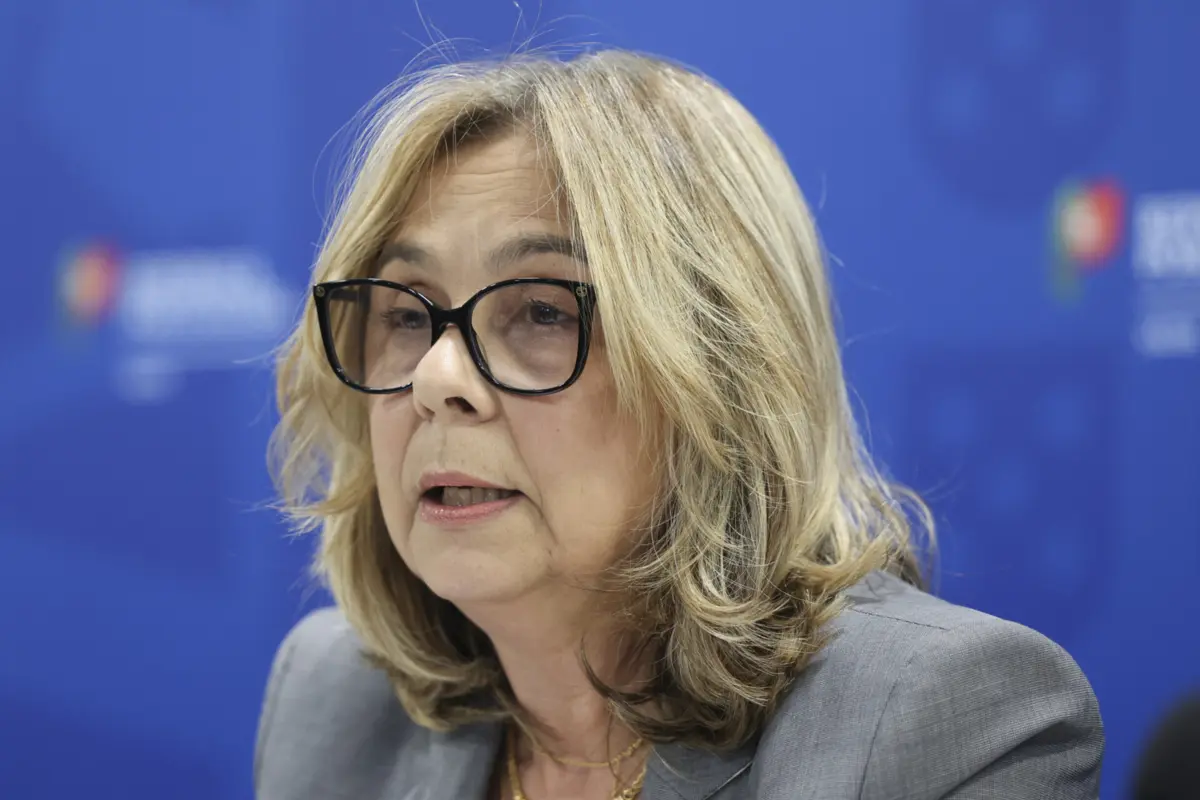 A ministra da Saúde, Ana Paula Martins