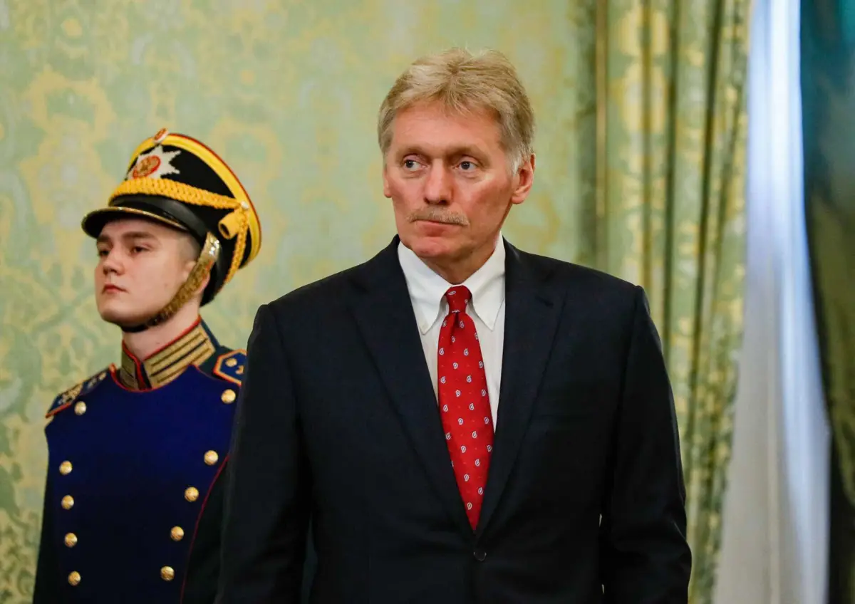 O porta-voz do Kremlin, Dmitri Peskov