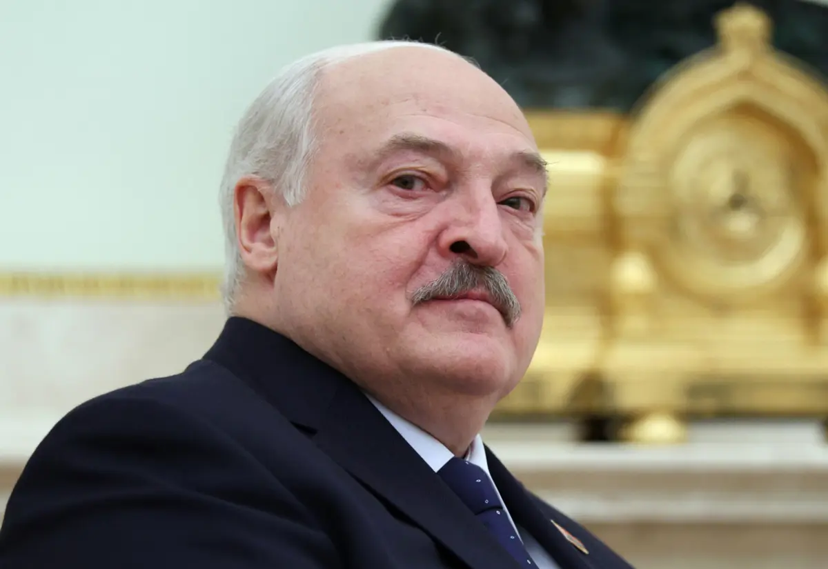 O Presidente da Bielorrússia, Alexander Lukashenko