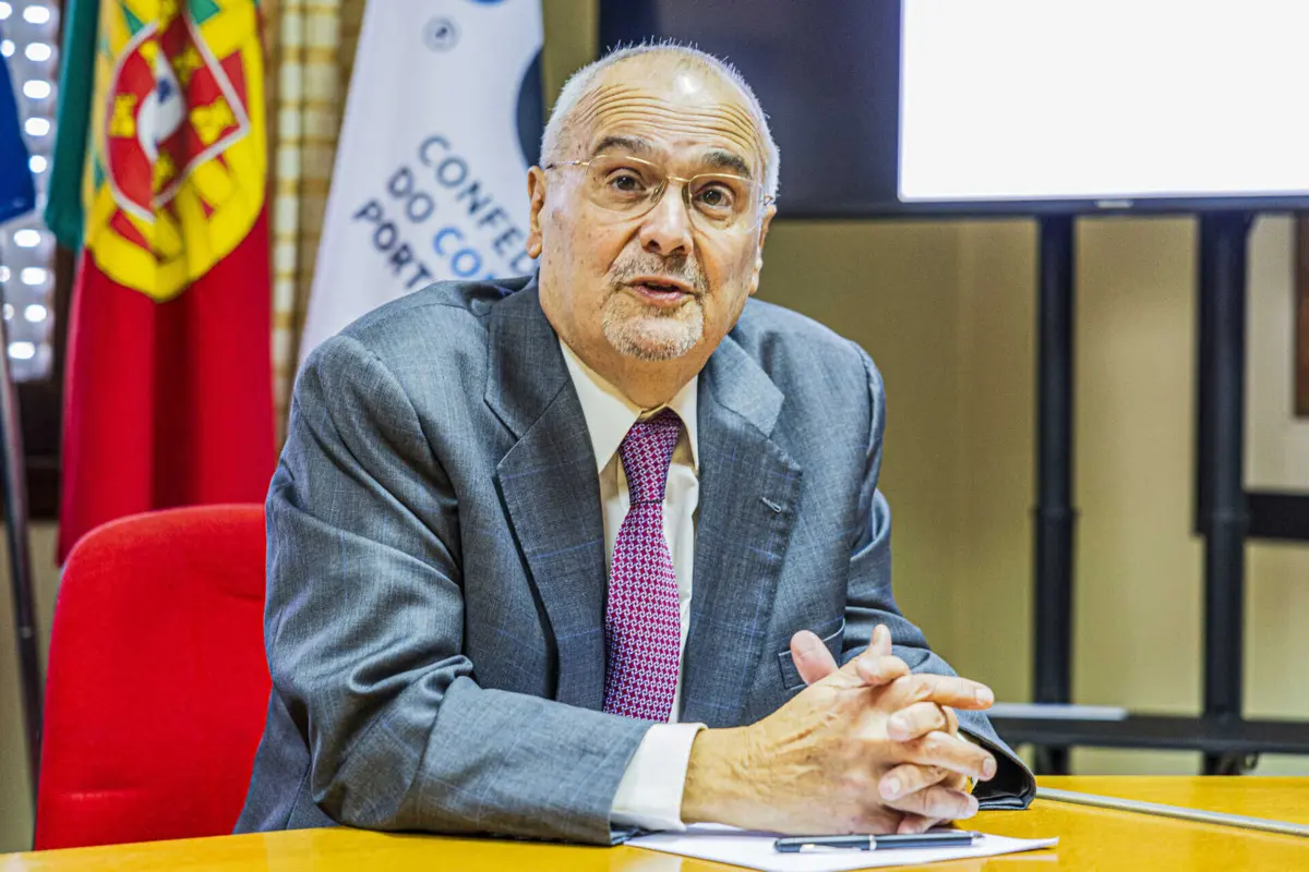 O presidente da CCP, João Vieira Lopes