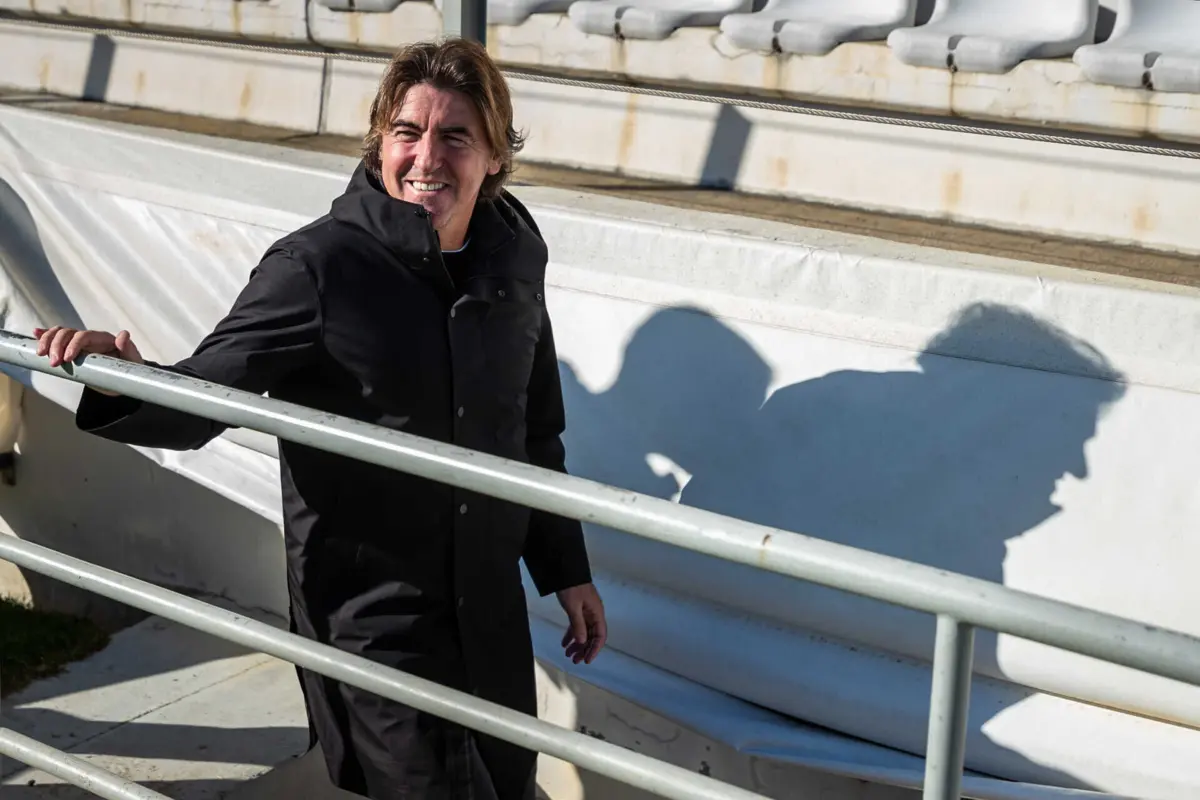 O treinador português Ricardo Sá Pinto