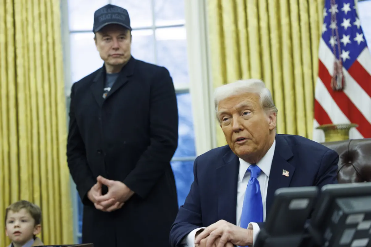 Imagem de contexto do artigo Donald Trump impõe limites aos poderes de Elon Musk