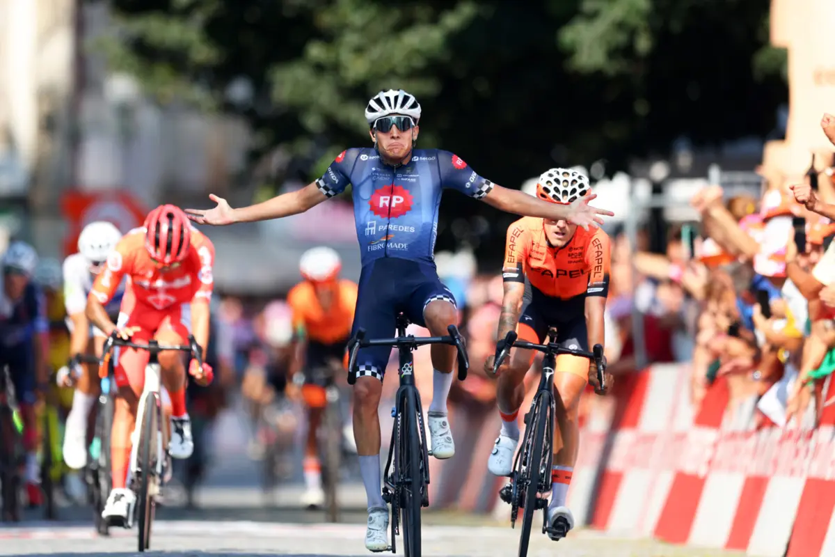 O ciclista venezuelano Francisco Peñuela